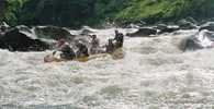 Rafting v Ekvádoru