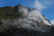 Vrcholové partie Gunung Sibayak
